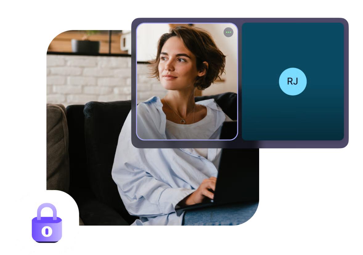 Proton Meet Application for Chat on Android and Apple.